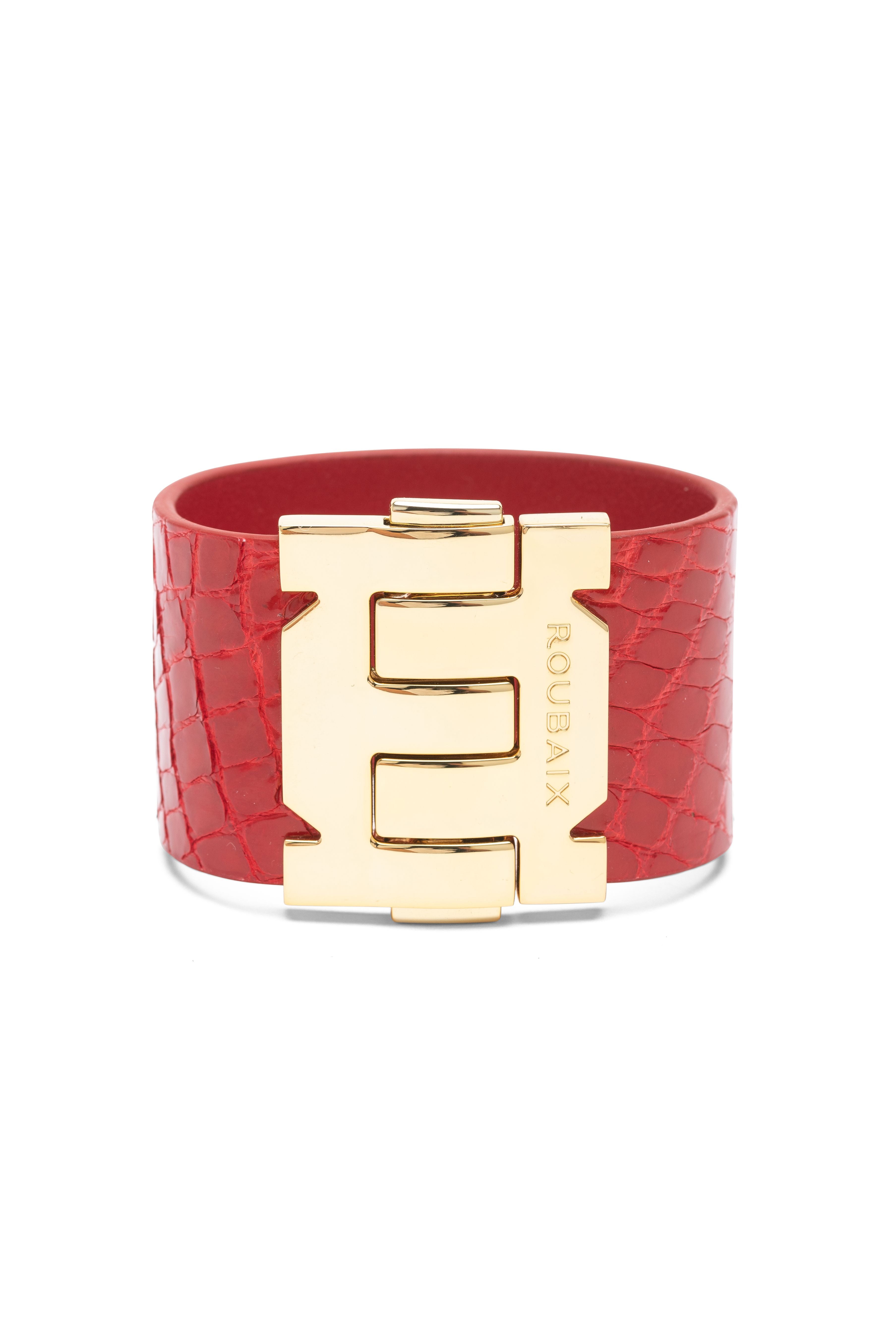 Kimball Cuff Bracelet - Red
